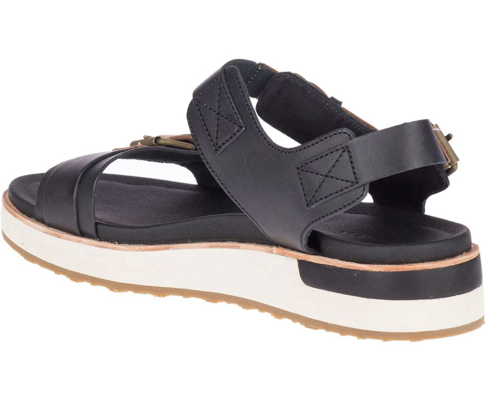 Sandálias Senhora - Merrell Roam Buckle - Pretas - UEN214758